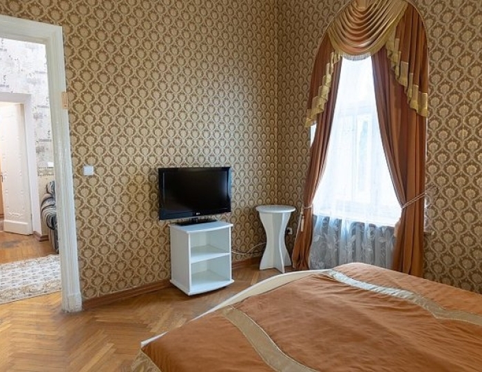 Полулюкс 2-местный 2-комнатный без балкона корпус 1 - Санаторный комплекс «Дюльбер» Кореиз